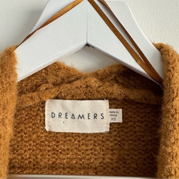 Dreamers striped open front cardigan size x-small - Picture 3 of 6